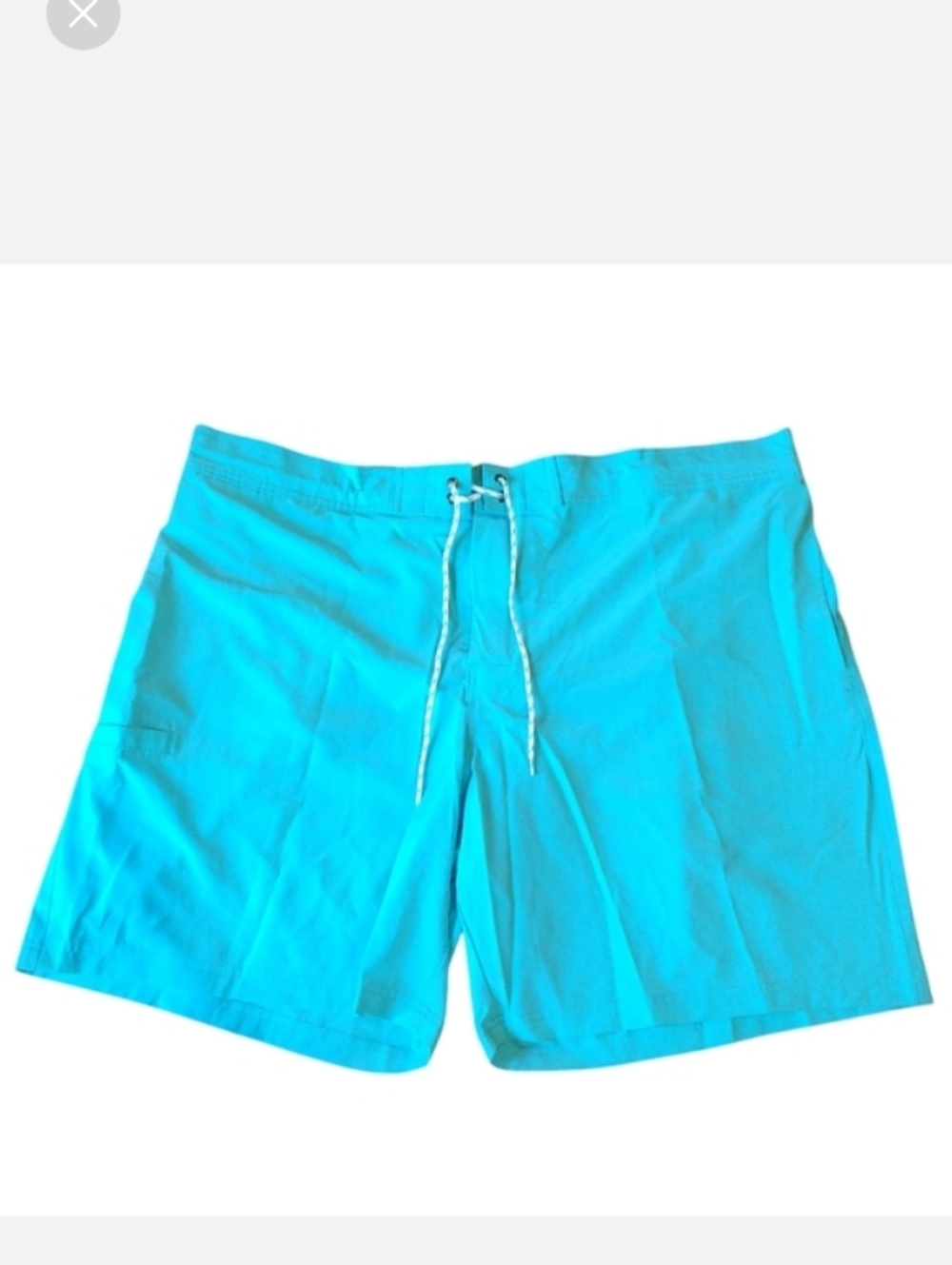 Plus Size 3XL Men's Blue Green Swim Shorts Trunks NWT